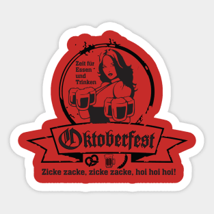 Oktoberfest girl Sticker